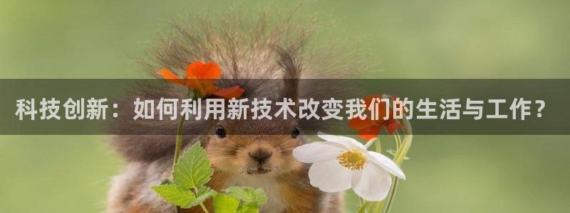 科技创新：如何利用新技术改变我们的生活与工作？