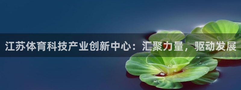 江苏体育科技产业创新中心：汇聚力量，驱动发展