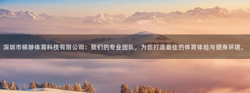 深圳市梯陟体育科技有限公司：我们的专业团队，为您打造最佳的体育体验与健身环境。